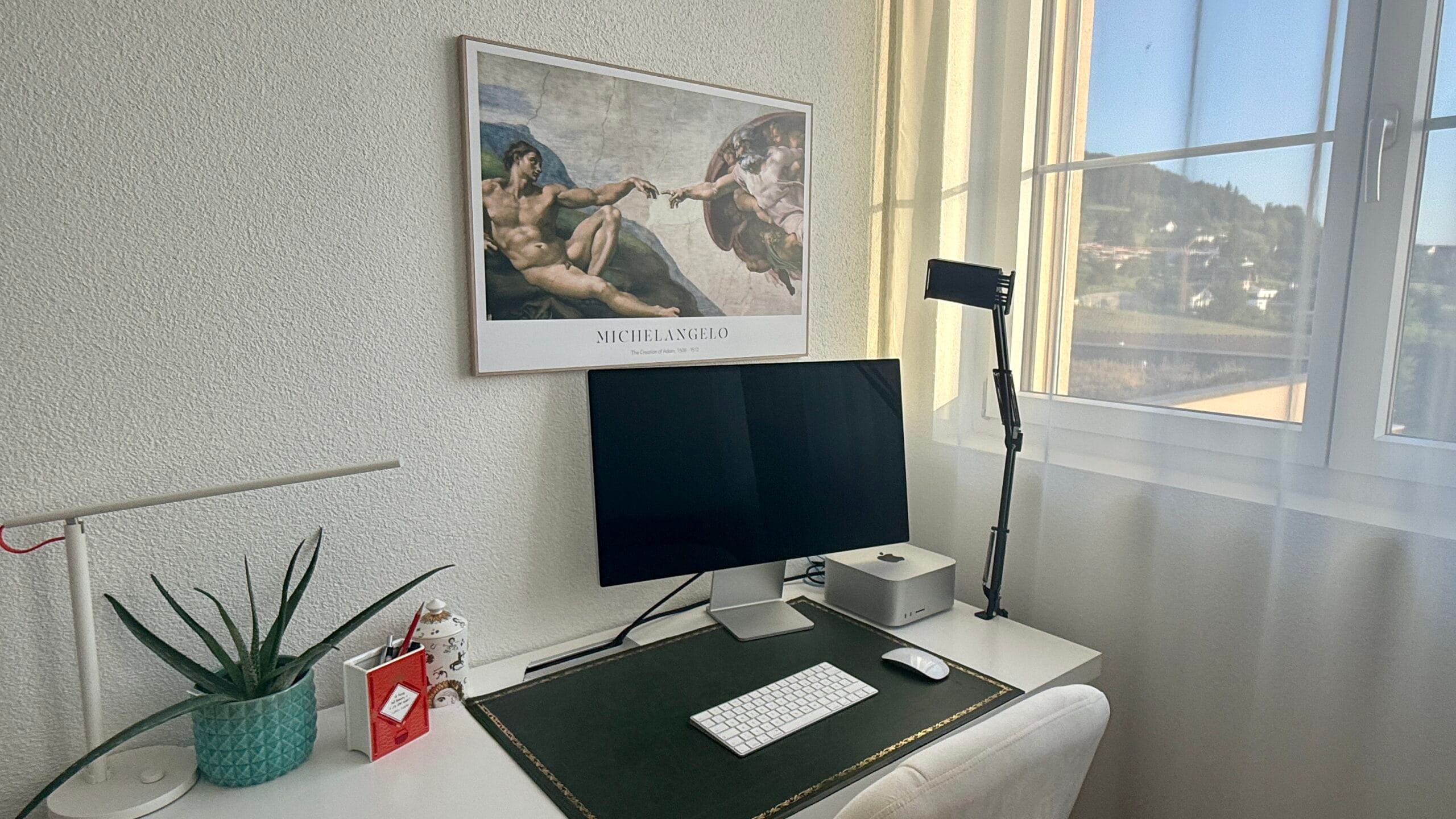 Schreibtisch der Autorin