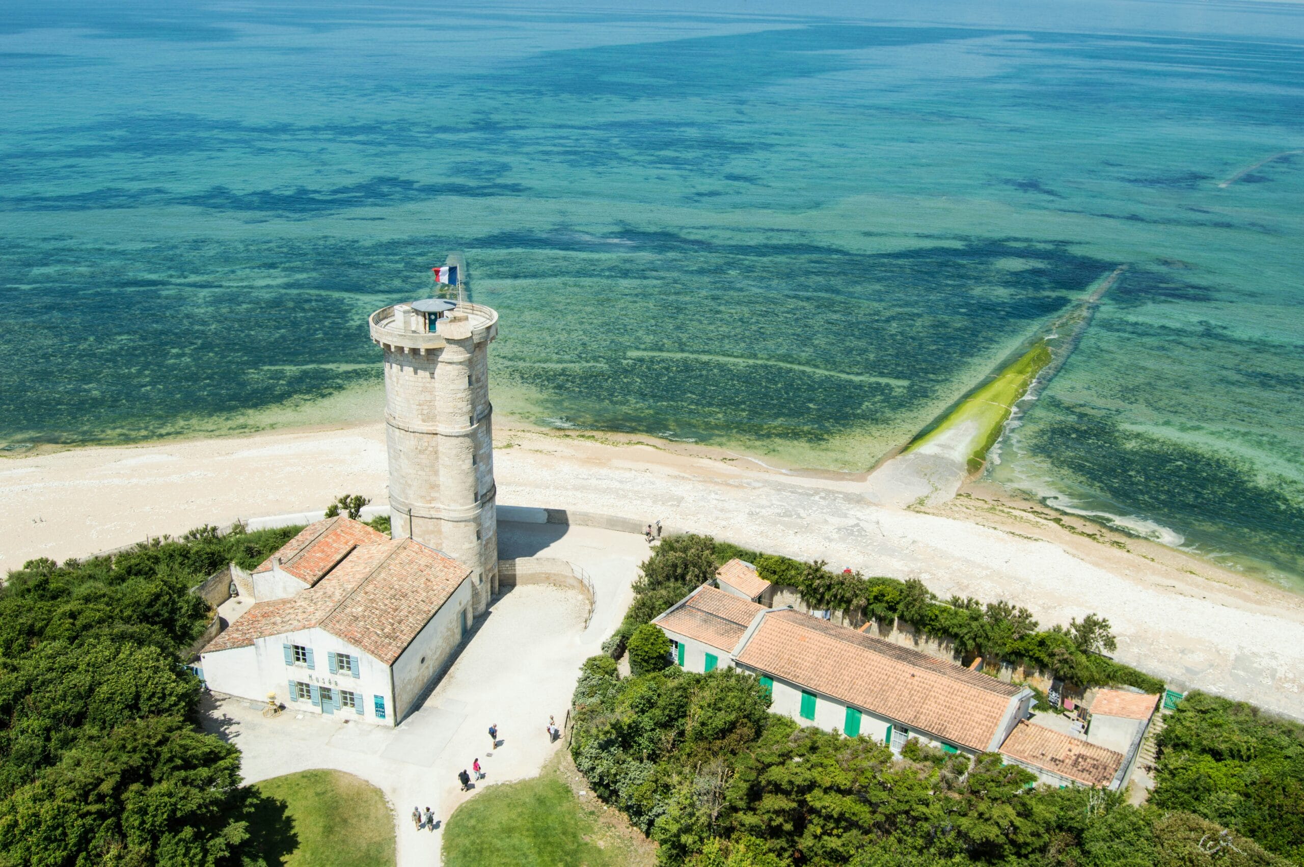 Leuchtturm Phare des Baleines auf Île de Ré